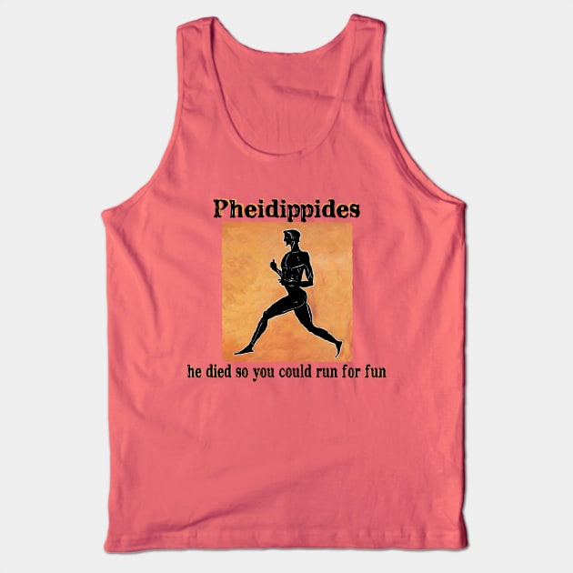 Pheidippides Tank Top by TenomonMalke